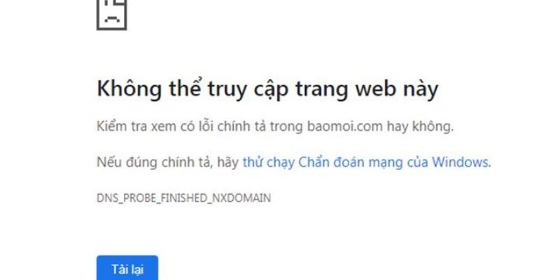 Nguyên nhân dẫn đến tình trạng không truy cập BJ38 Nguyên nhân dẫn đến tình trạng không truy cập BJ38